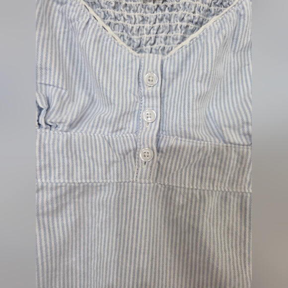 Aeropostale Light Blue Striped Top - Picture 5 of 10